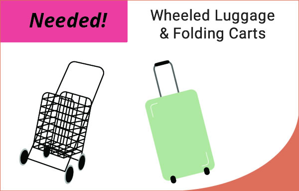 Donate Wheeled Luggage