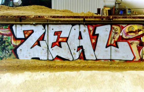 Zeal graffiti
